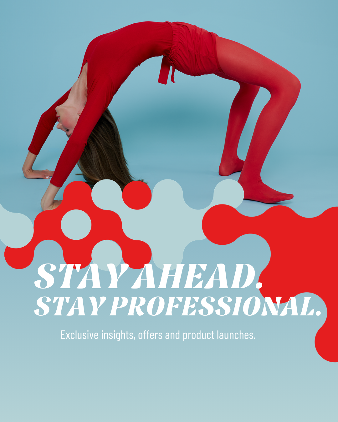 Newsletter Anmeldung für andmetics Professional, dem Info-Newsletter für Beauty-Professionals