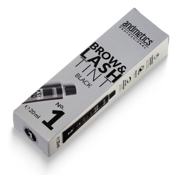 Augenbrauen & Wimpernfarbe Schwarz 20ml